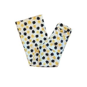 Zara The Marine Straight USA 4 Sunflower Wide Leg Hip Floral Yellow Jeans EUR 36